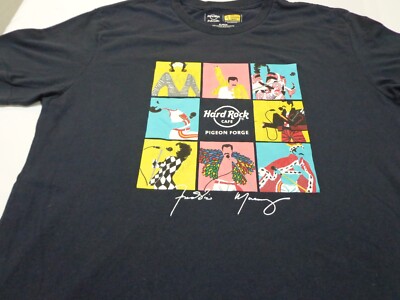 Hard Rock Cafe Pigeon Forge  Freddie Mercury Phoenix Trust T Shirt  Size XL