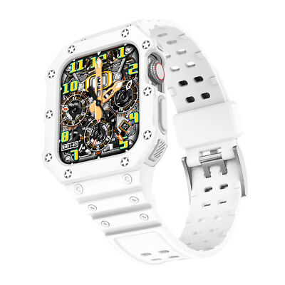 Band For Apple Watch Series 7 8 9 41/45MM Series SE 3 2 4 5 6 iWatch Strap+Case