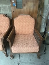Victorian Lounge Chairs (BOTH AS A SET)