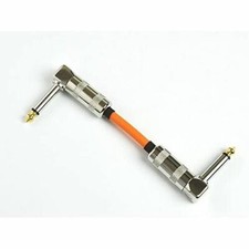 CANARE GS-6 8cm L-L type crank patch cable orange 