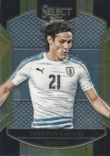 Edinson Cavani [Gold Wave] #240 Prices | 2025 Panini Select Serie