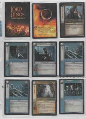 The Lord of the Rings TCG The Two Towers Cards NEW (NOT USED) Pick Your Cards  