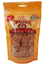Smokehouse Chicken Chips Dog Treats SM, 4 oz 
