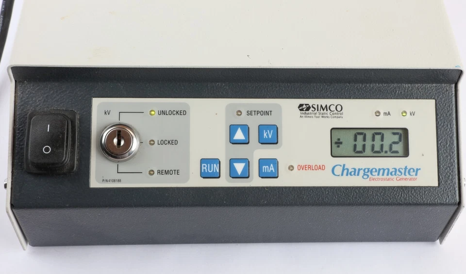 Simco Chargemaster CM30-P (Positive) Electrostatic Generating Power Supply +30kV - Image 3 of 4