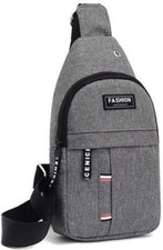 Sling Bag, Unisex Small Cross Body Shoulder Bag with adjustable shoulder...