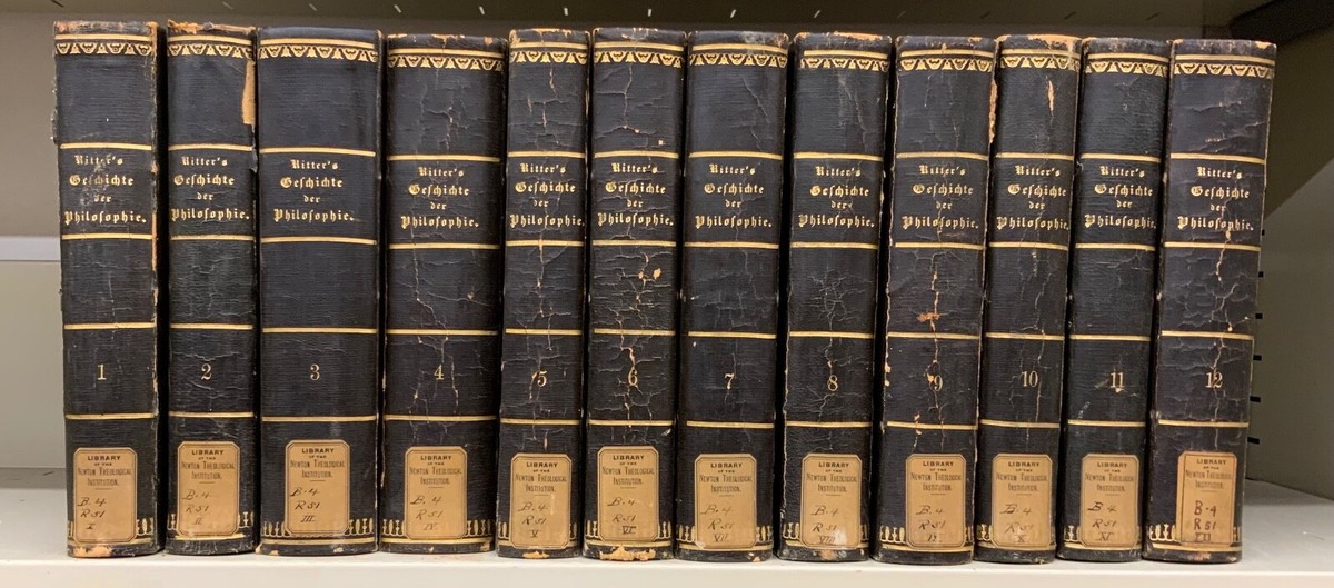 1836-1853 Gesichte der Philosophie - Ritter Heinrich - Twelve