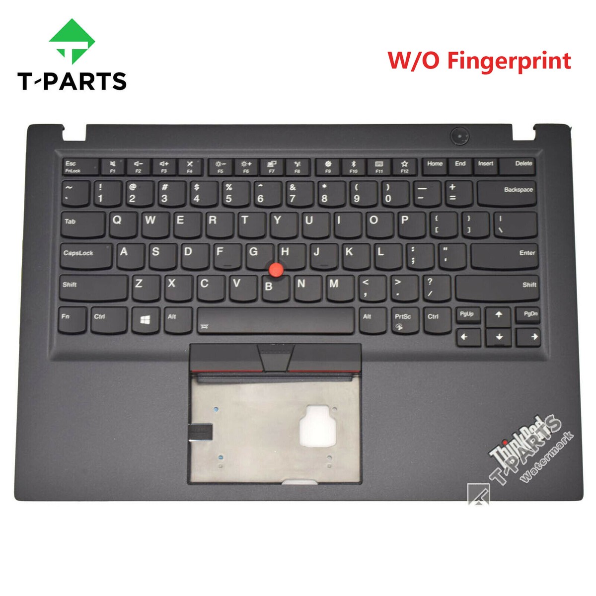 New 02HM208 Fo Lenovo ThinkPad T490S Palmrest Upper Case US