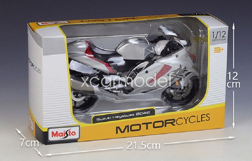 MAISTO 1:12 scale 2022 Suzuki GSX 1300R Hayabusa MOTORCYCLE BIKE DIECAST Toy - Picture 11 of 11