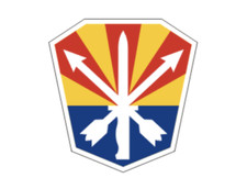 4" arizona national guard army bumper sticker decal usa made