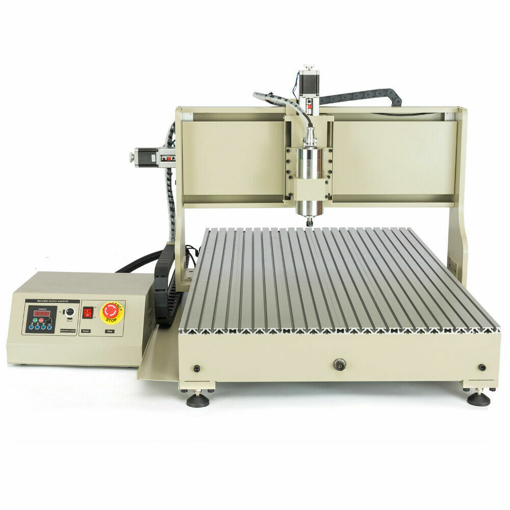 USB CNC 6090 4 axis 2.2KW CNC Router Small Wood Metal Engraving Milling Machine