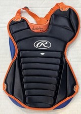 Paul Lo Duca Signed Game Issued Rawlings Chest Protector Mets Auto Steiner 4x AS