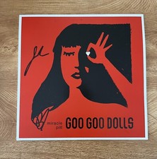 * GOO GO DOLLS  * signed vinyl album * MIRACLE PILL * JOHN & ROBBY *