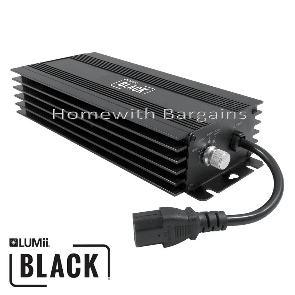 600w LUMii BLACK Electronic Digital Dimmable Ballast 250w 400w 660w Super Lumen  - Image 3 of 4
