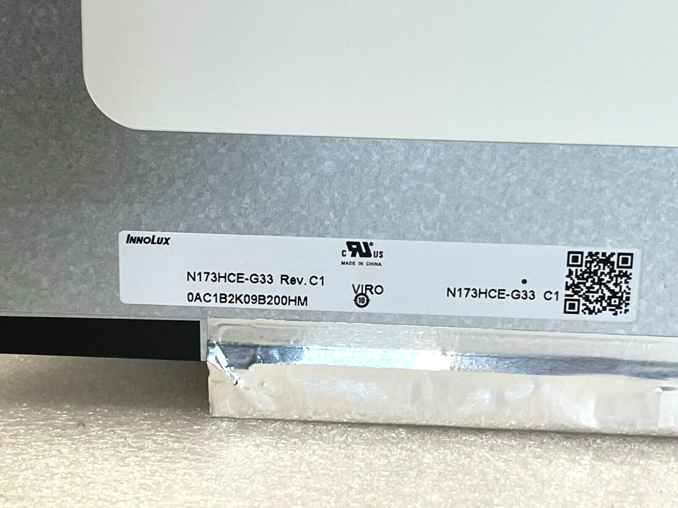 17.3" Innolux LED LCD Screen N173HCE-G33 Full HD 1080p 40-pin matte - Image 3 of 4