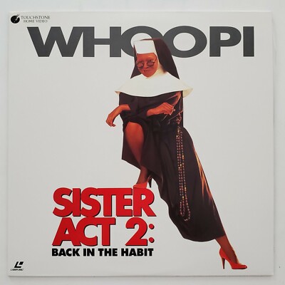 Sister Act 2 Japanese Imported Laserdisc Japan Whoopi Sister Act 2 Japanese Imported Laserdisc Japan Whoopi
