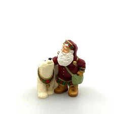 Hallmark Christmas Ornament Santa’s Polar Friend 1997 Multi-Color Unisex