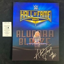 Madusa / Alundra Blayze Signed Autographed 11