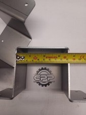 90x90mm Wall Band Fix Wooden Post to Wall Fencing Panel Fence Gate 2 Pack