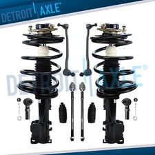Front Strut W Coil Spring Sway Bar Tierods For 2002 - 2006 Nissan Altima 2.5l Front Strut W Coil Spring Sway Bar Tierods For 2002 - 2006 Nissan Altima 2.5l