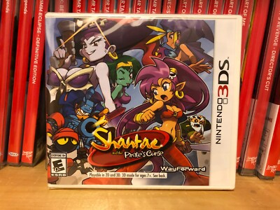 Shantae and the Pirate's Curse - Limited Run Games  (Nintendo 3DS) **SEALED**