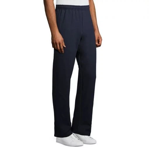 Pantalones deportivos Gildan de vellón para adultos con parte inferior abierta con bolsillos estilo G18300 Foto 4 de 4