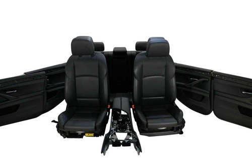 Bmw F10 Sport Seats leather Lederausstattung heating Sitze Leder DAKOTA SCHWARZ