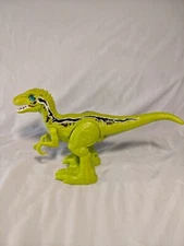 Robo Alive Rampaging Raptor Dinosaur Toy (Green) ZURU - EUC