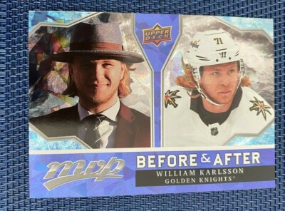 2021-22 Upper Deck MVP WILLIAM KARLSSON Before & After Insert #BA-19 Knights