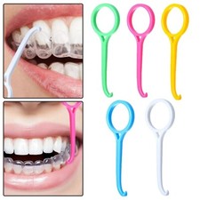 5 Pack Dental Aligner Retainer Remove Take Off Invisible Brace Ring Pull Hook UK