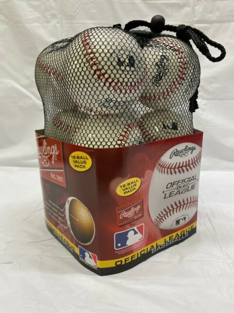 12 Pack for sale online Rawlings OLB3BAG12 Official League Recreational Use Baseballs 