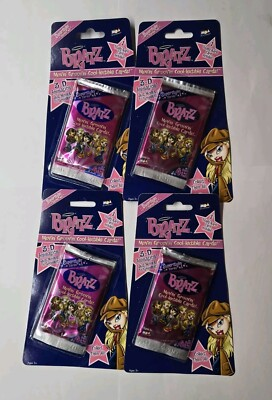 #ad Bratz 4 Packs Movin#x27; Groovin#x27; Cool lectible Cards MGA Superstylin#x27; Series #1 $14.99