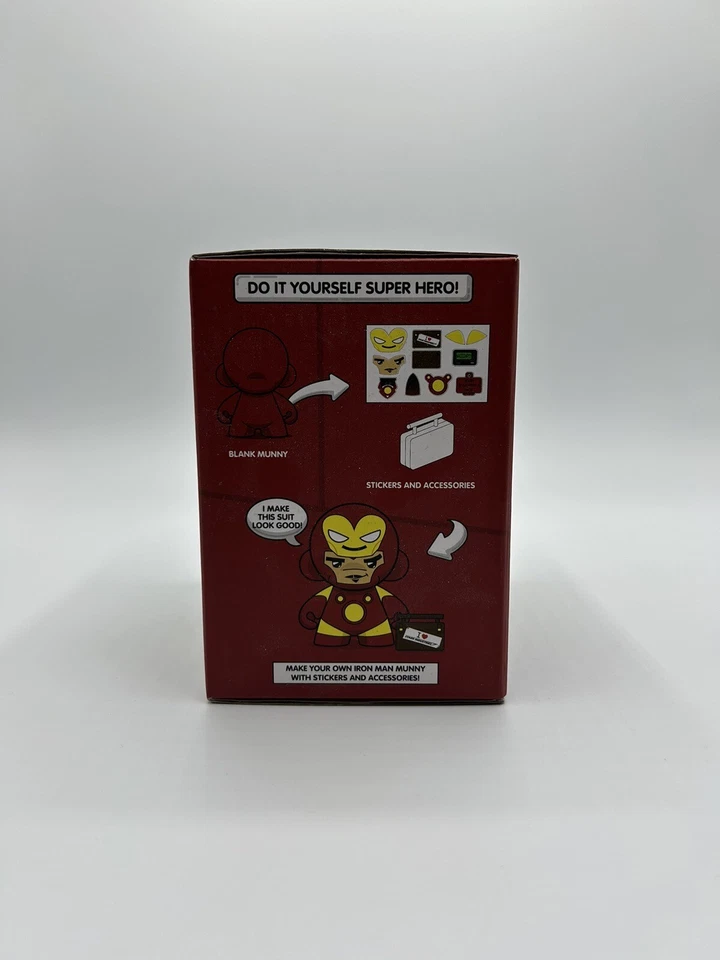 Новый, Kidrobot Marvel Munny World: Железный человек, создать свой собственный супергерой - Изображение 4 из 4