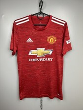 MANCHESTER UNITED 2020 2021 HOME SHIRT FOOTBALL SOCCER ADIDAS GC7958 Size S