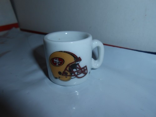 1 1990's NFL FOOTBALL MINI PORCELAIN MUG CUP YOU CHOOSE TEAM + 5 BONUS CARDS - Picture 59 of 80