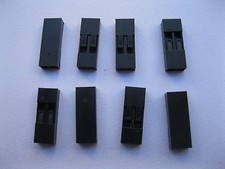 1000 pcs Jumper Wire 2 Pin Female Housing Connector Pitch 2.54mm Black Color New