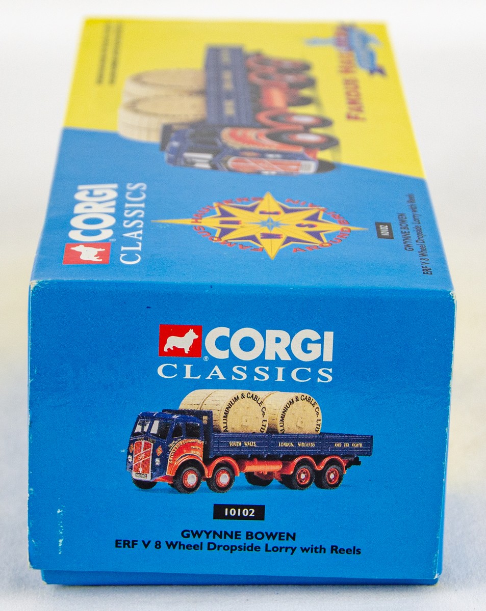 Corgi 10102 Gwynne Bowen ERF V 8 Wheel Dropside Lorry w