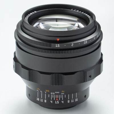 TTArtisans Objektiv 75mm F1,5 Porträtobjektiv mit M42 Gewinde, wie Biotar 75/1,5