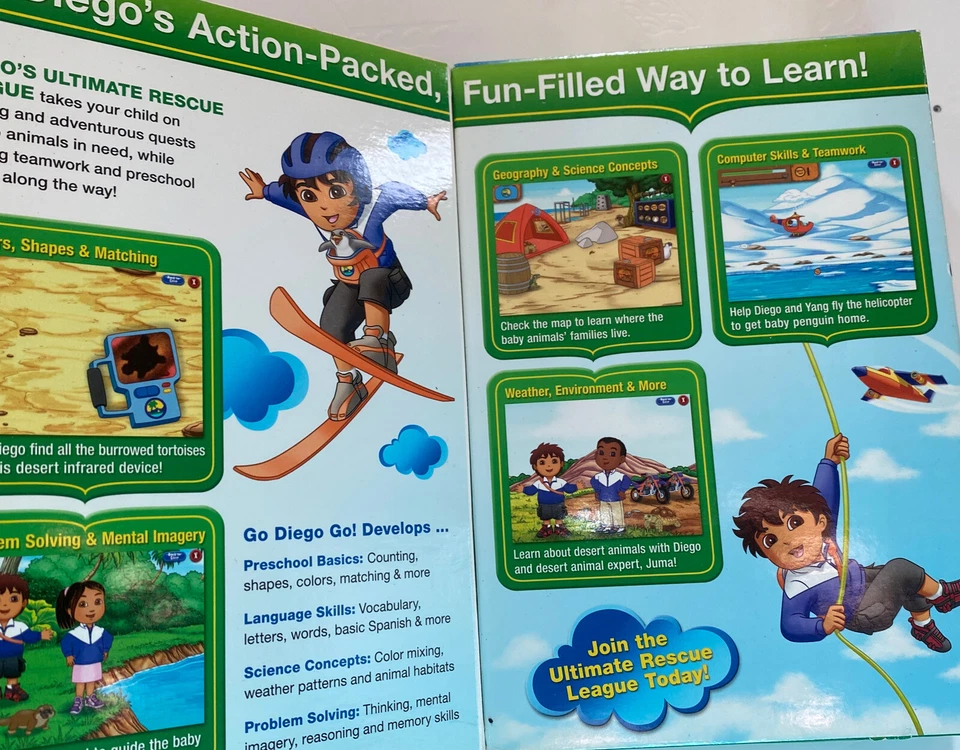 Nickelodeon Diego's Ultimate Rescue League PC Game NEW - Image 3 of 4