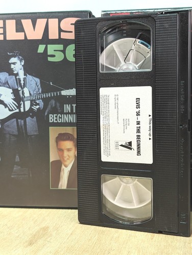 ELVIS ~ VHS Video ~ 1956 "In The Beginning" + 1968 "Comeback Special" Music Film - Picture 5 of 8