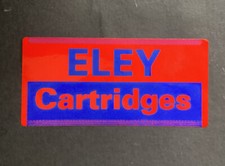 ELEY  Cartridges Vinyl Shooting Sticker Ammunition Birmingham
