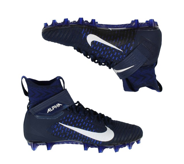 MENS NIKE ALPHA MENACE ELITE 2 D FOOTBALL CLEATS SIZE 10-11-12-13-14 BLACK/WHITE | eBay