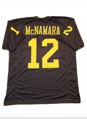 McNamara Custom Stitched Football Jersey Mens Sizes Med-6XL Michigan