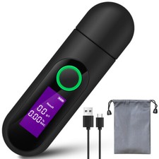 Breathalyzer, Portable Professional Grade Accuracy Alcohol Tester LCD Display