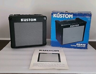 Kustom KGA10 Guitar Amplifier w/ Power Cord TESTED