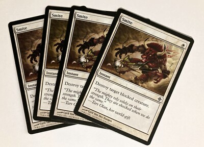 Smite (4) Rise of the Eldrazi LP MTG Magic the Gathering