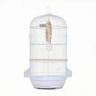 Bird Cage with Swing Arched Bird Cage with Perch Sturdy for Home