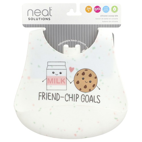 Silicone Scoop Bib, 3M +, 1 Count