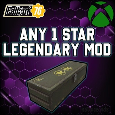 Fallout 76 - Any 1 Star Legendary Mod - Xbox Only