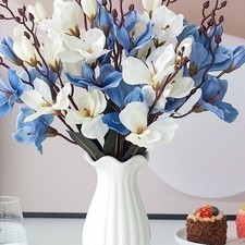 Gladioli Artificial Floral Bouquet 5 Prongs 20 Heads Perfect for Gifting