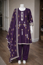 Designer Pakistani Indian 3 pcs Kameez Trouser Duppatta Dress Lawn Summer Party